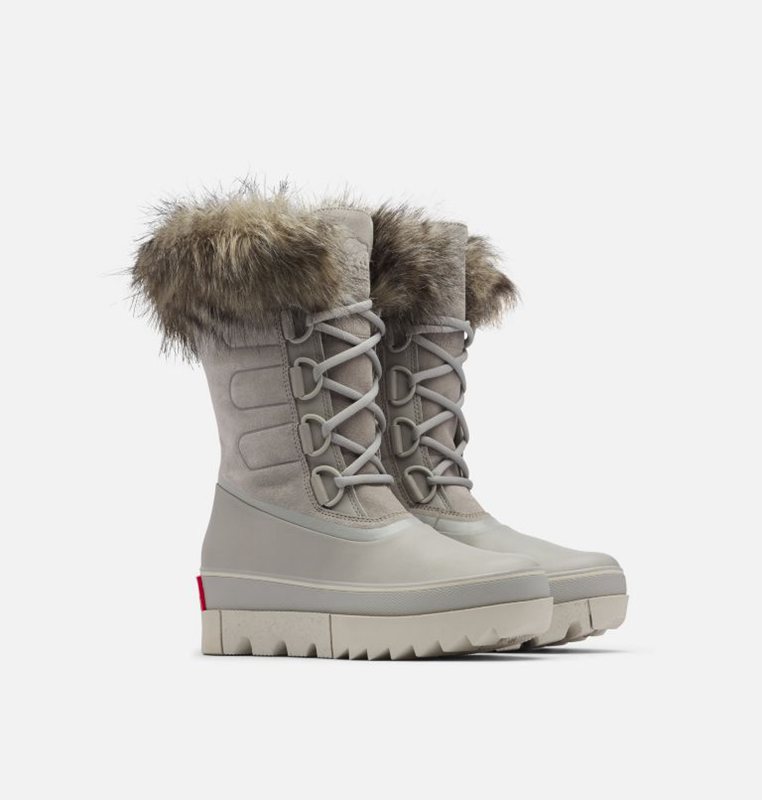 Womens Snow Boots Grey - Sorel Joan of Arctic™ NEXT Low - 435026-ZDE